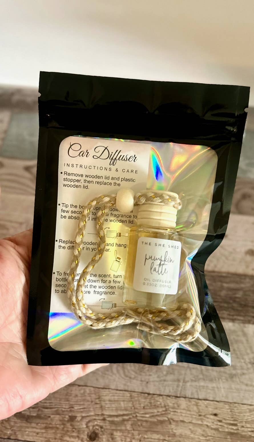 10 ML CAR DIFFUSER - FEMININE LINE