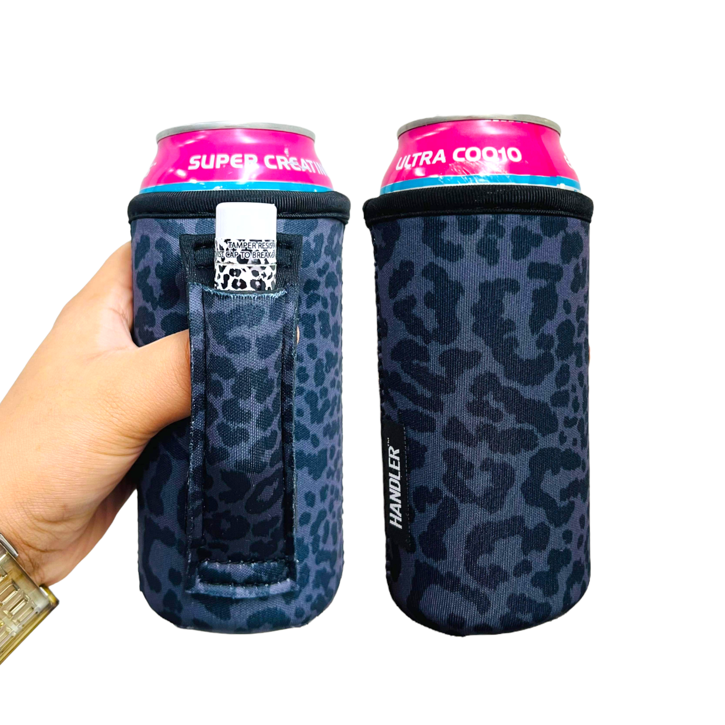 Black Leopard 16oz Can Handler™