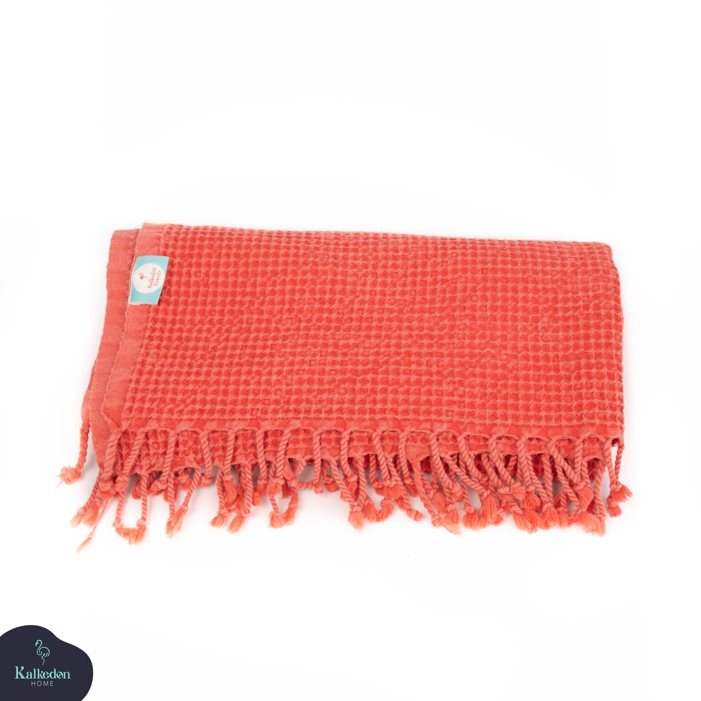 Turkish Towel | Waffle Bath Towel| Stone Washed |100% Cotton