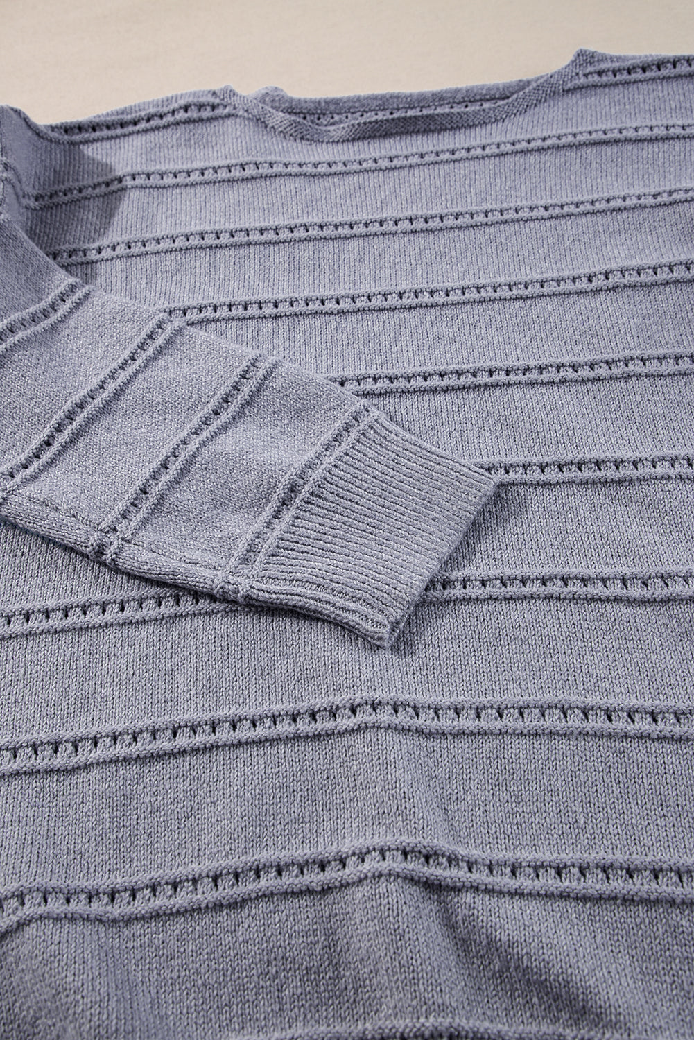 Light Grey Knit Sweater
