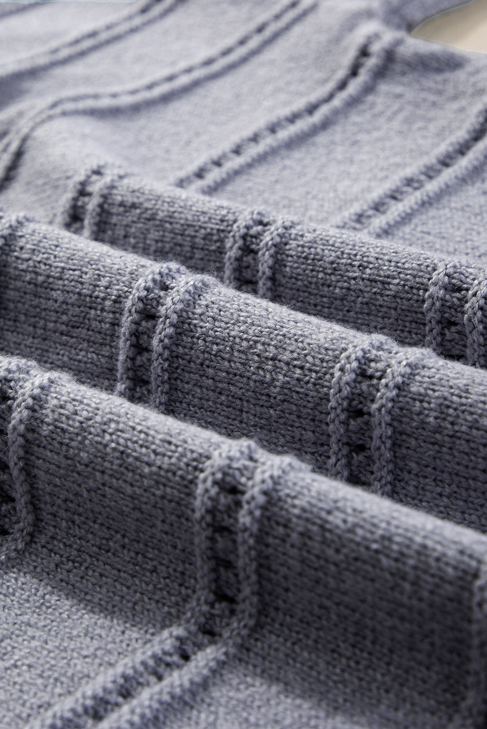Light Grey Knit Sweater