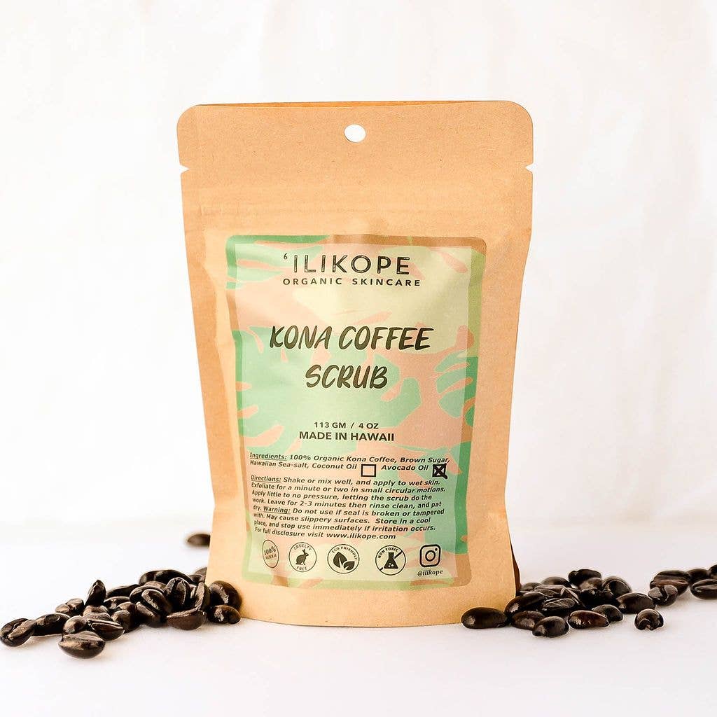 ORGANIC KONA COFFEE BODY SCRUB