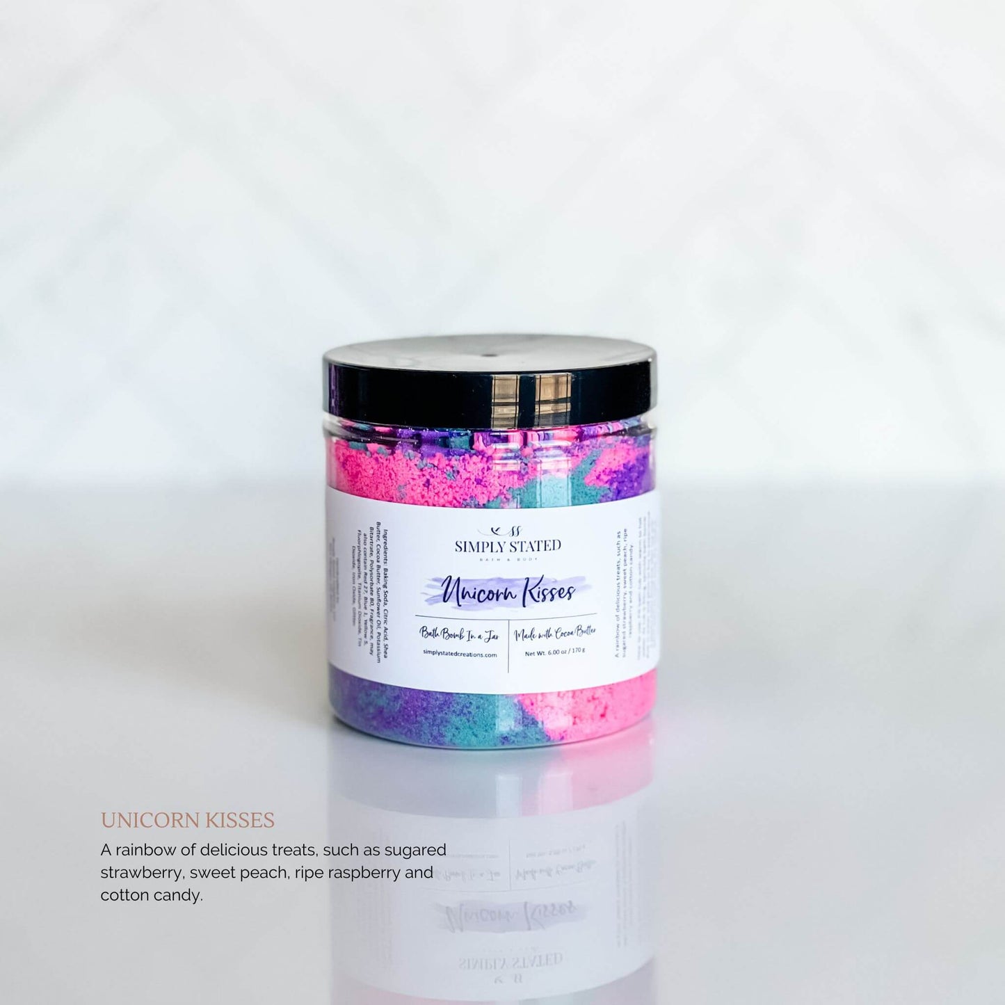 Bath Bomb in a Jar - Classic Label Sale