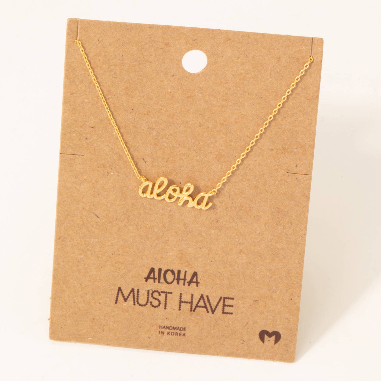 Aloha Print Classic Necklace