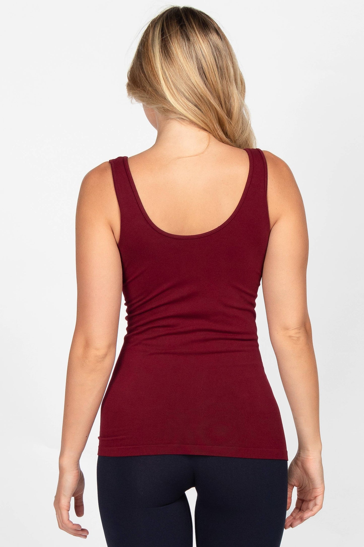 Reversible V-Scoop Neck Tank Top