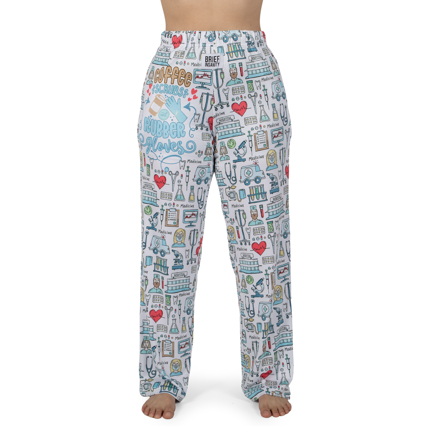 Nurse Life (White) Lounge Pants