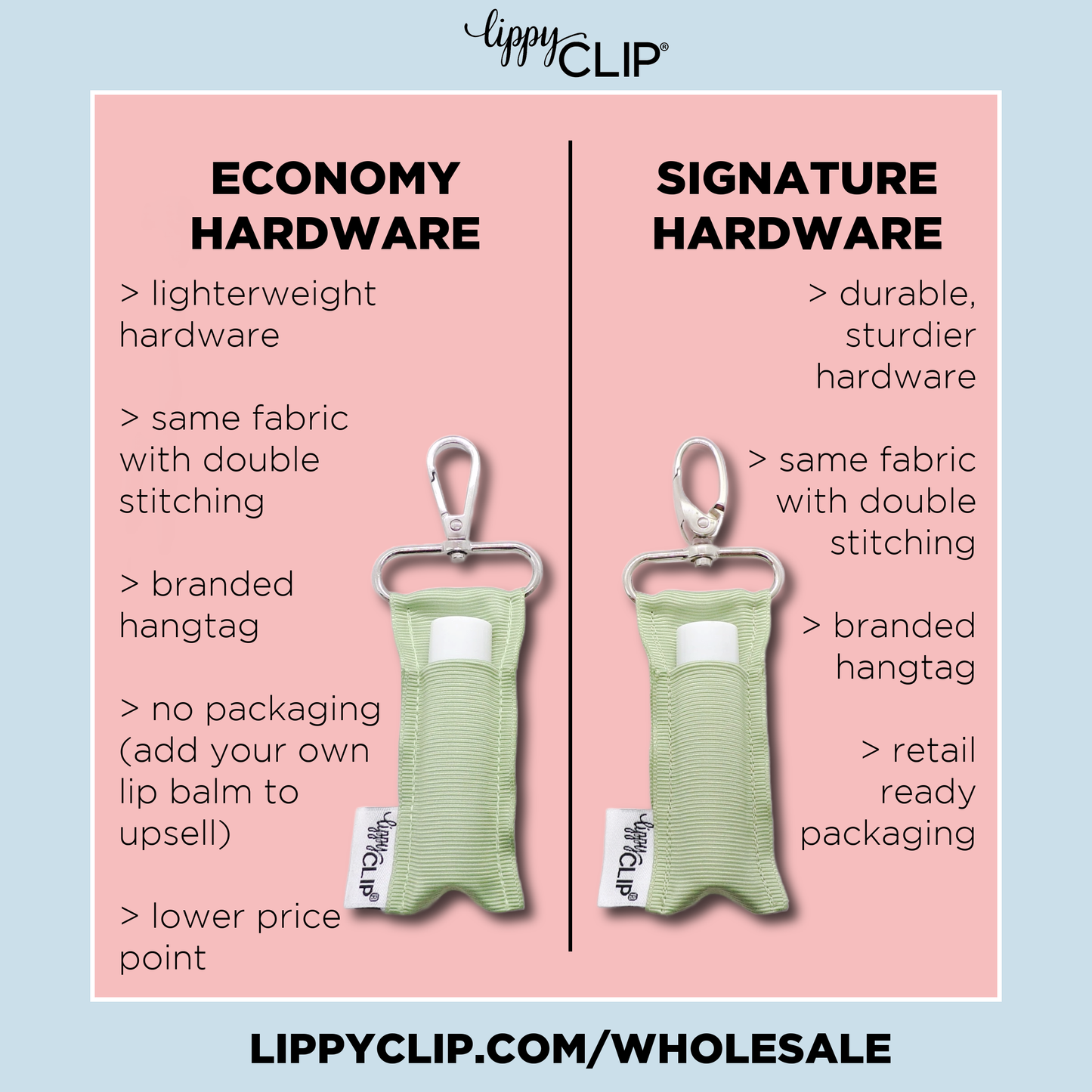 Thin Blue Line LippyClip® no packaging