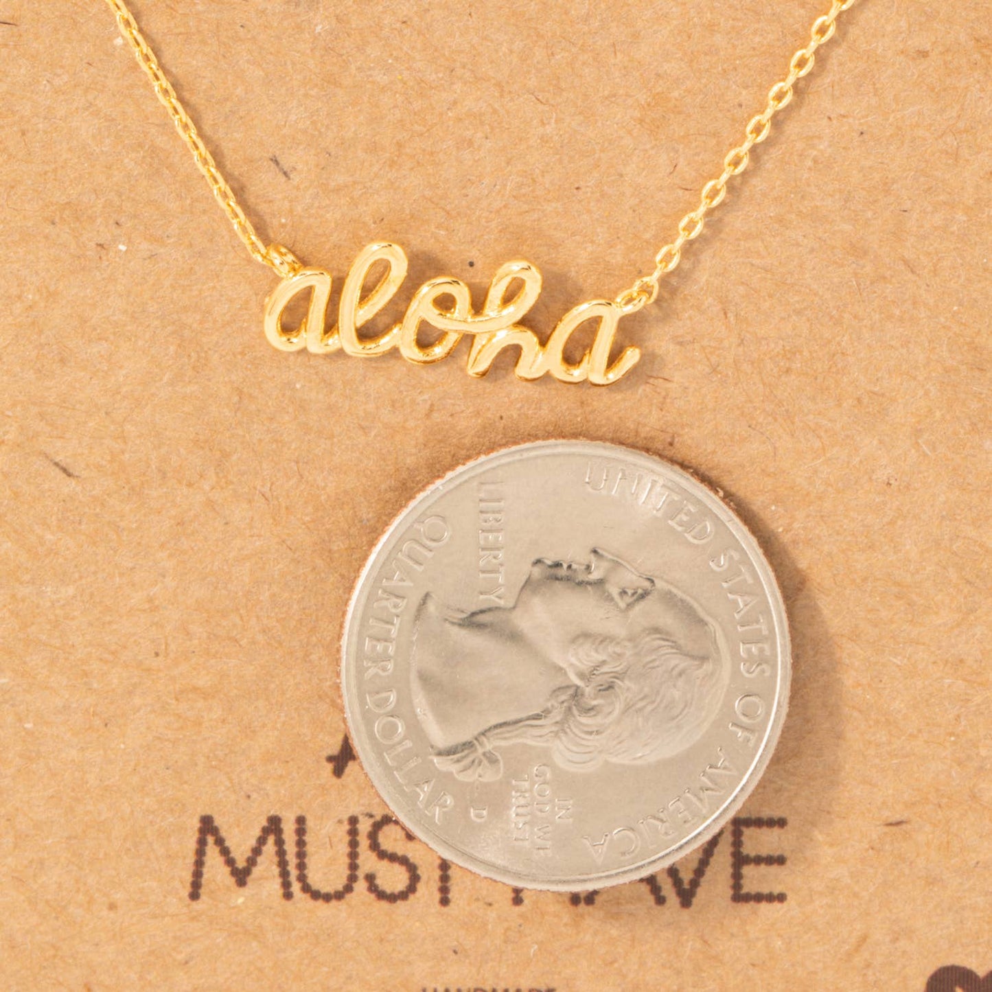 Aloha Print Classic Necklace