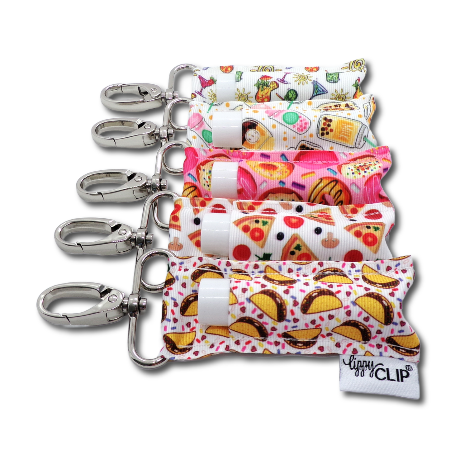 Fruity Drinks LippyClip® Lip Balm Holder for Chapstick