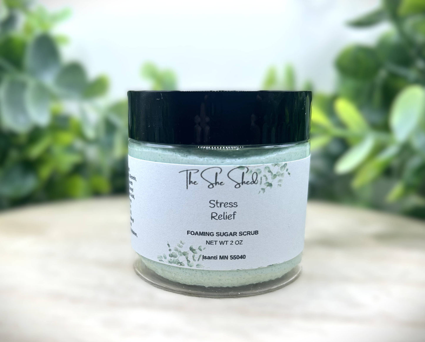 Foaming Sugar Scrub
Available in 2 oz, 4 oz & 8oz.