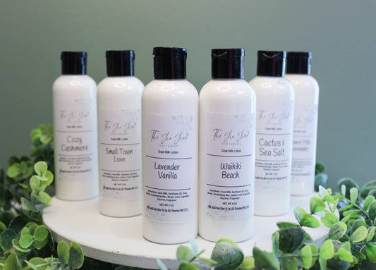 Goat Milk Lotion
2, 4, 8 & 16 Ounces