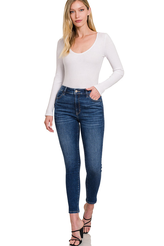 HIGH WAIST SKINNY JEGGING JEANS