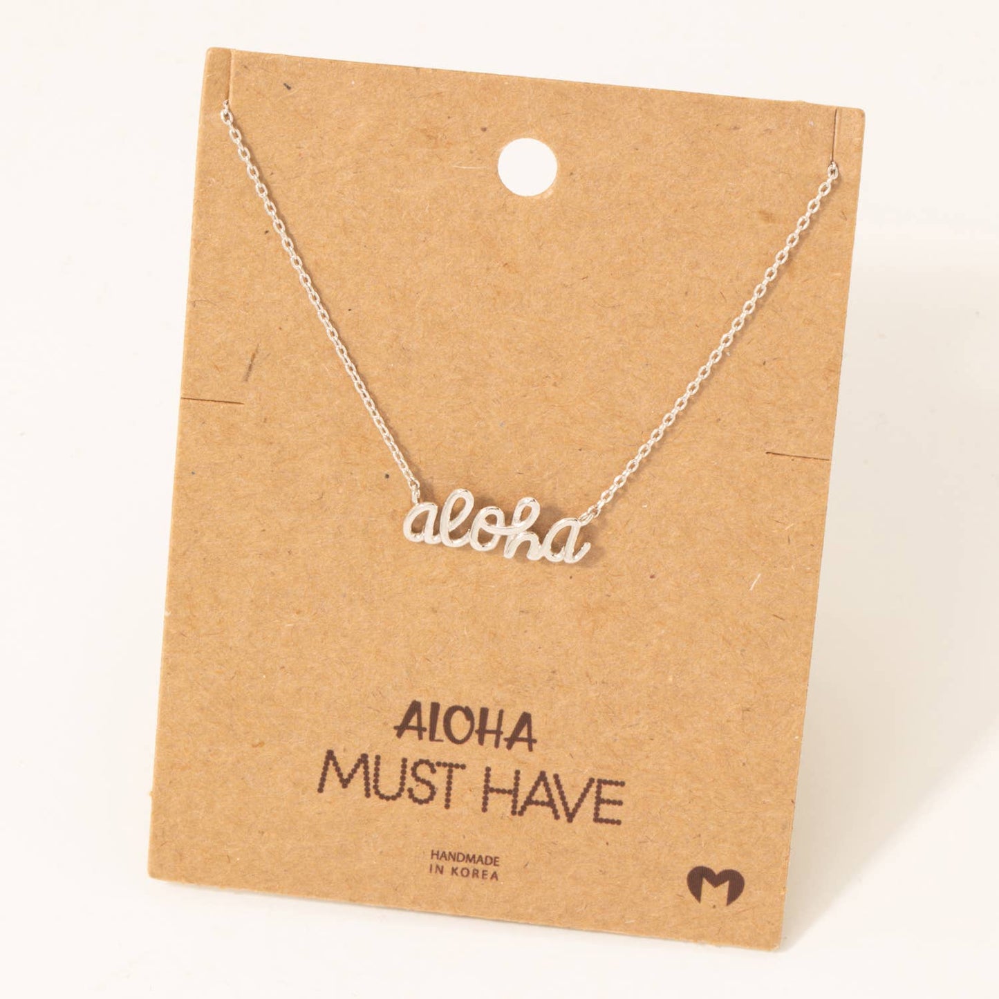 Aloha Print Classic Necklace