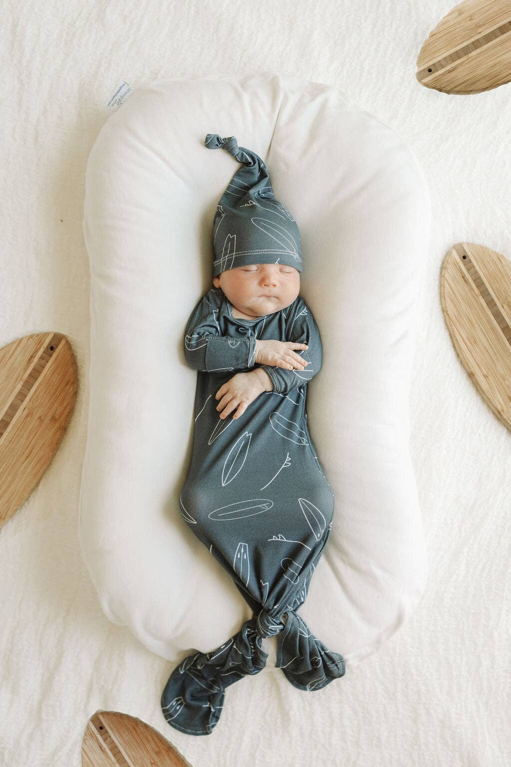 Surfboard Newborn Layette Set