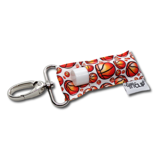 Basketball LippyClip® Lip Balm Holder for Chapstick
