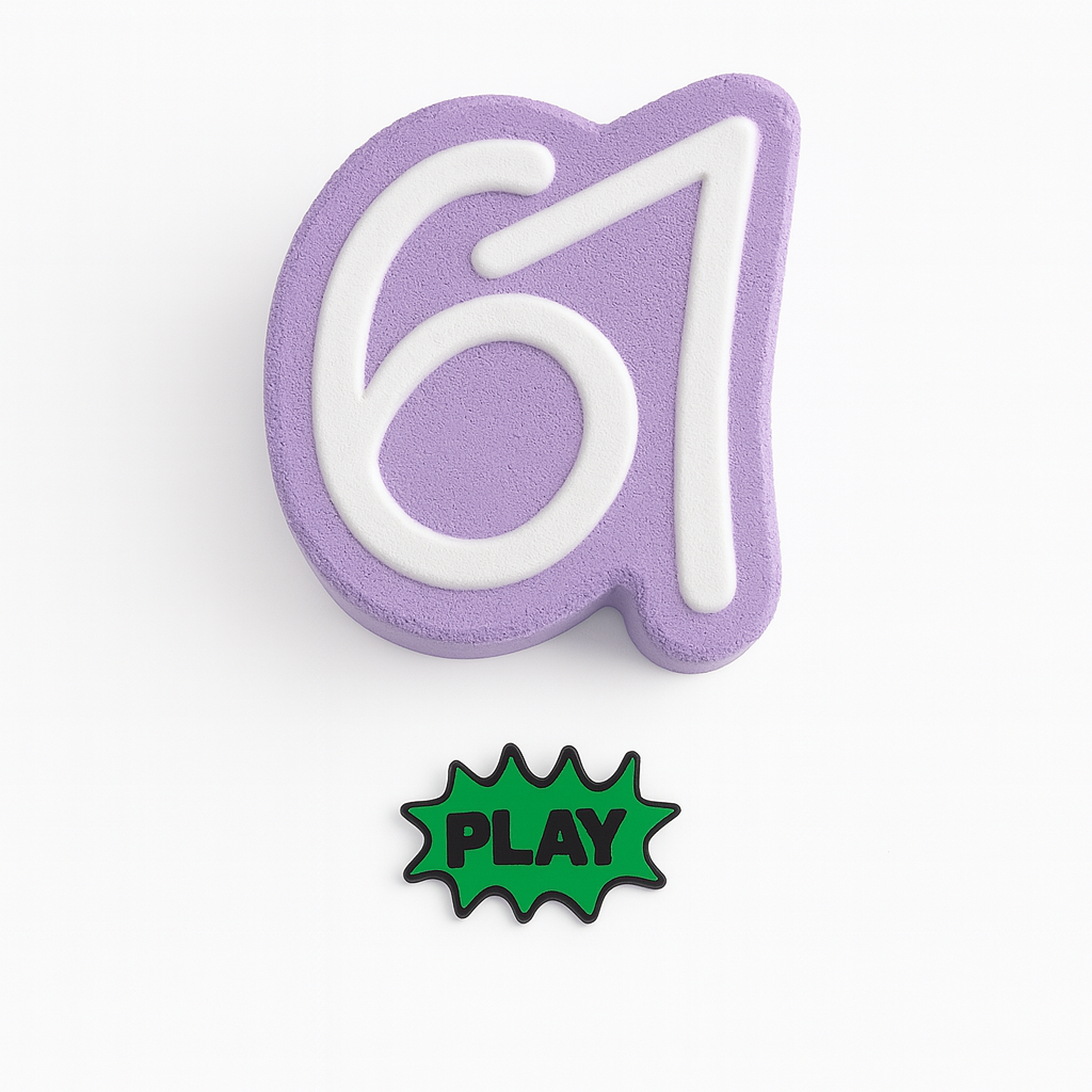 67 Bath Bombs – With Hidden Video Game Charms (Jibbitz)