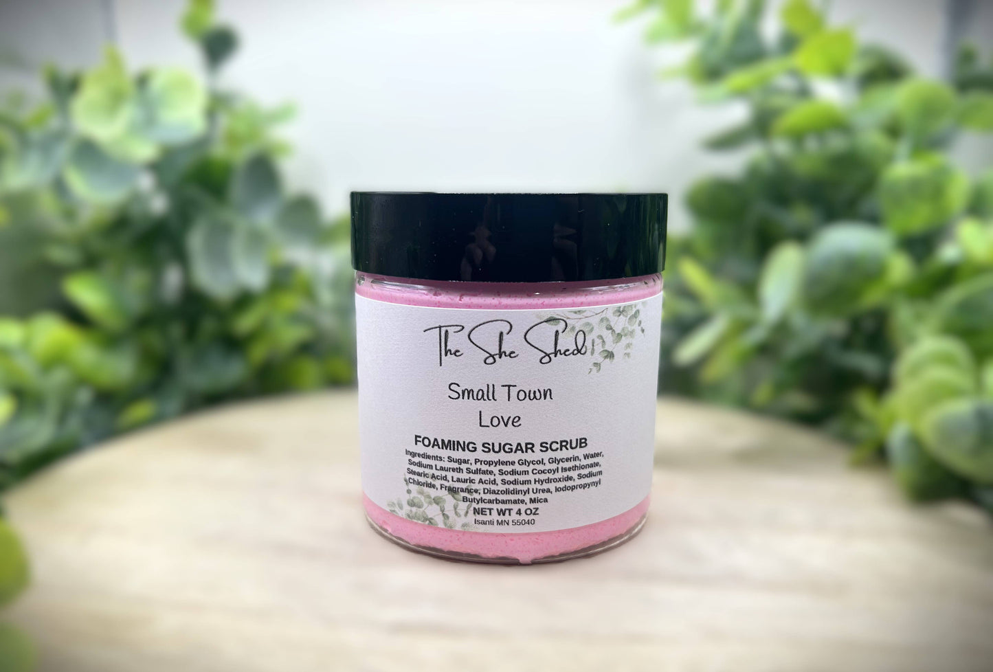 Foaming Sugar Scrub
Available in 2 oz, 4 oz & 8oz.