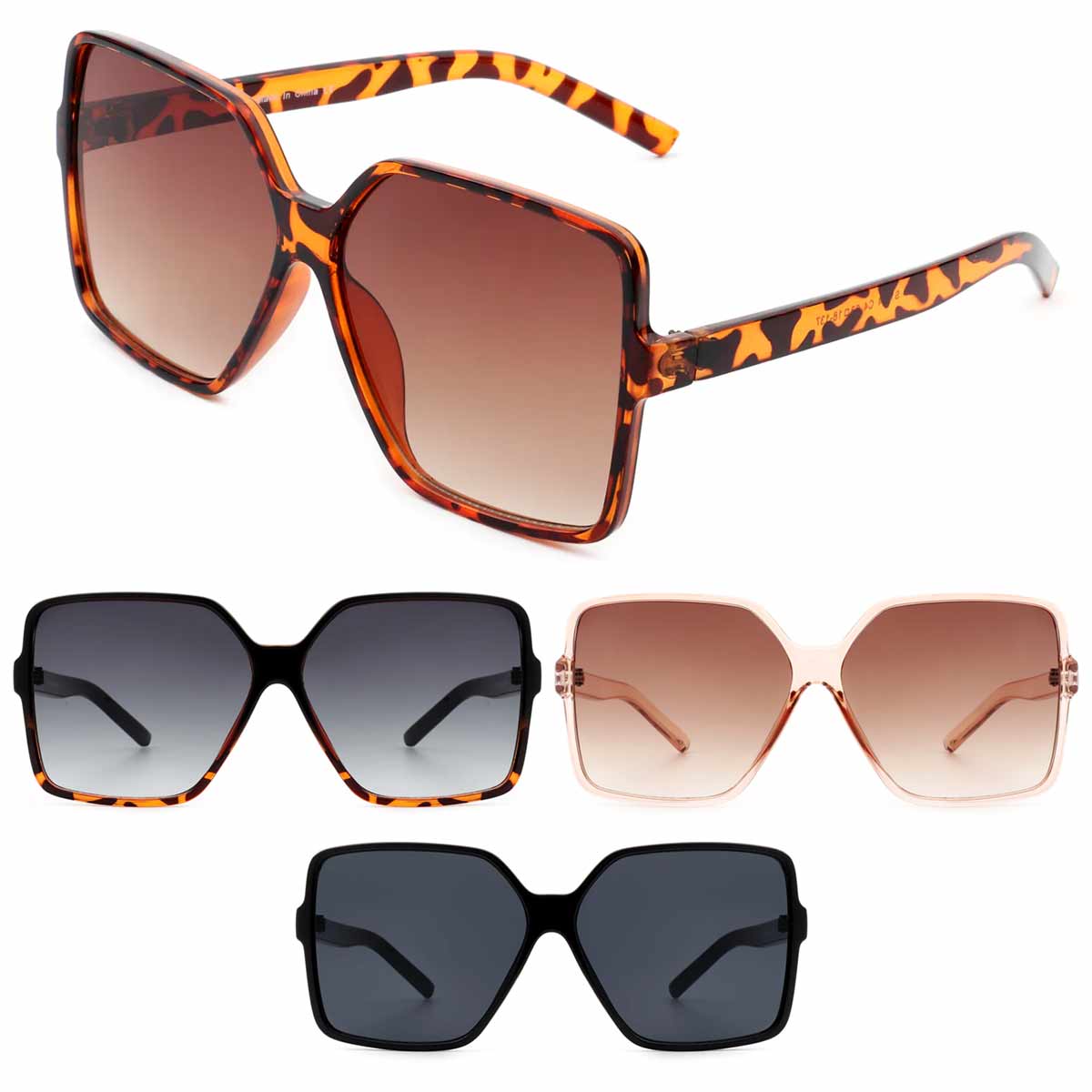 Classic Color Oversize Sunglasses