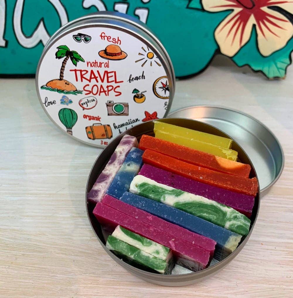 Travel Soaps {in handy travel tin} 3 oz